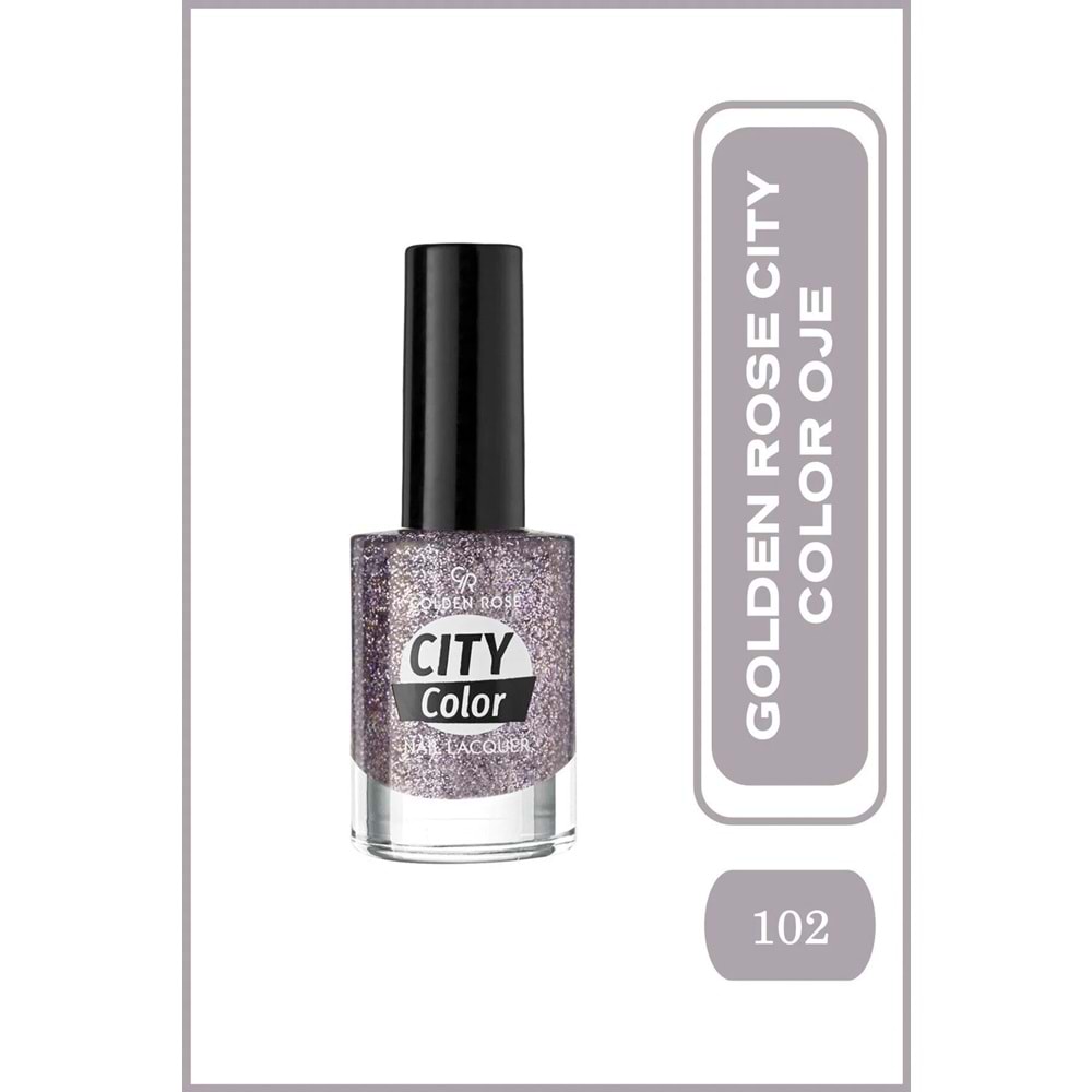 GOLDEN ROSE CITY COLOR NAIL LACQUER 102
