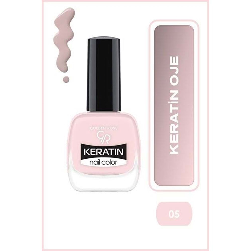 GOLDEN ROSE KERATIN NAIL COLOR 05