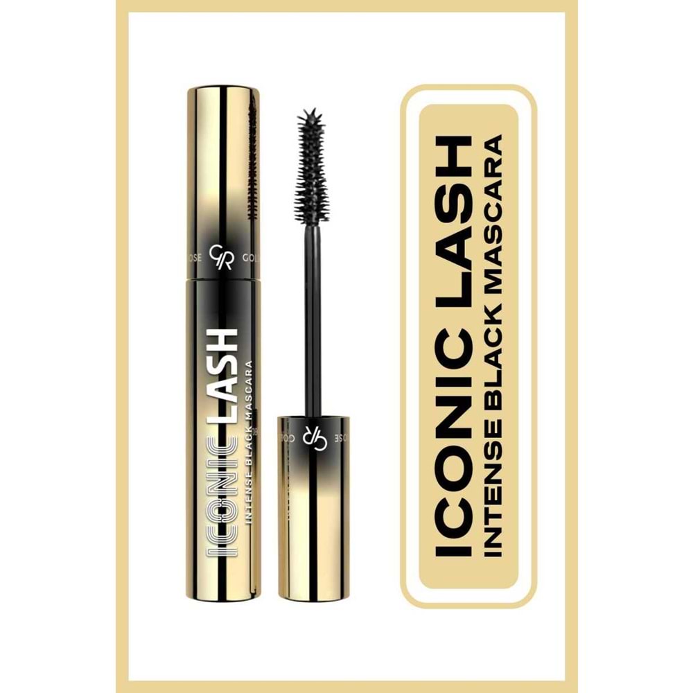 GOLDEN ROSE ICONIC LASH INTENSE BLACK MASCARA