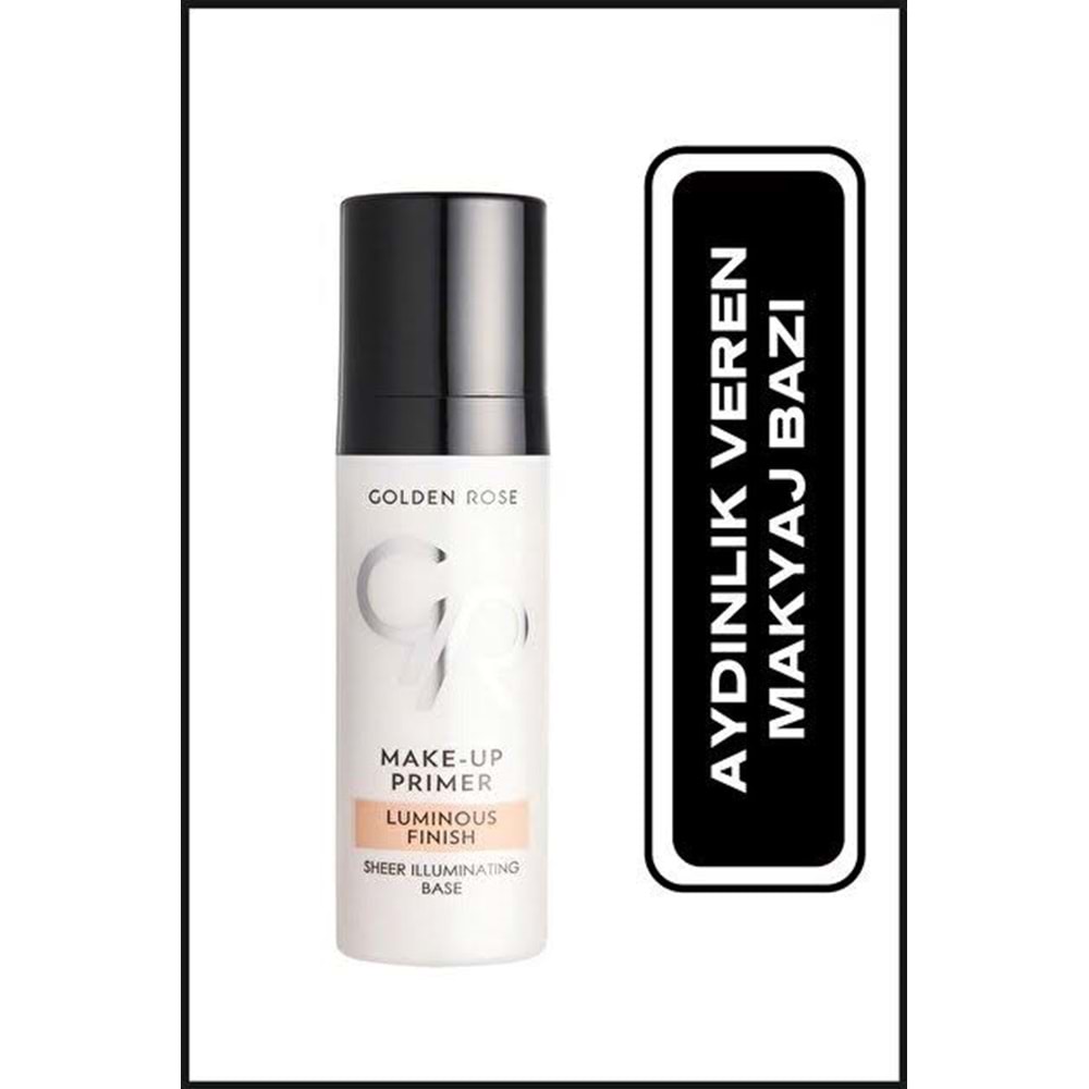 GOLDEN ROSE MAKE-UP PRIMER LUMINOUS FINISH SHEER ILLUMINATING BASE