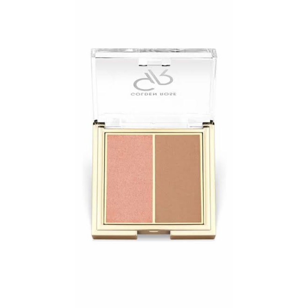 GOLDEN ROSE ICONIC BLUSH DUO 01