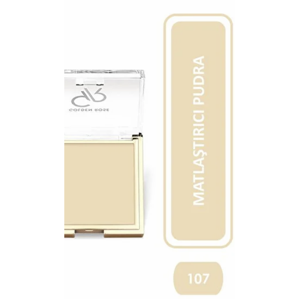 GOLDEN ROSE MATTIFYING MINERAL POWDER 107