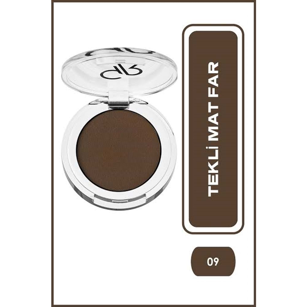 GOLDEN ROSE SOFT COLOR MATTE MONO EYESHADOW 09