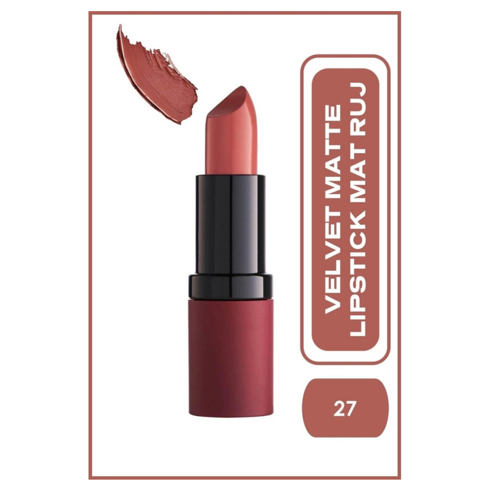 GOLDEN ROSE VELVET MATTE LIPSTICK 27