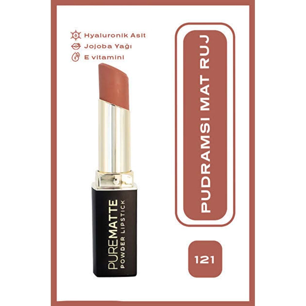 GOLDEN ROSE PURE MATTE POWDER LIPSTICK 121
