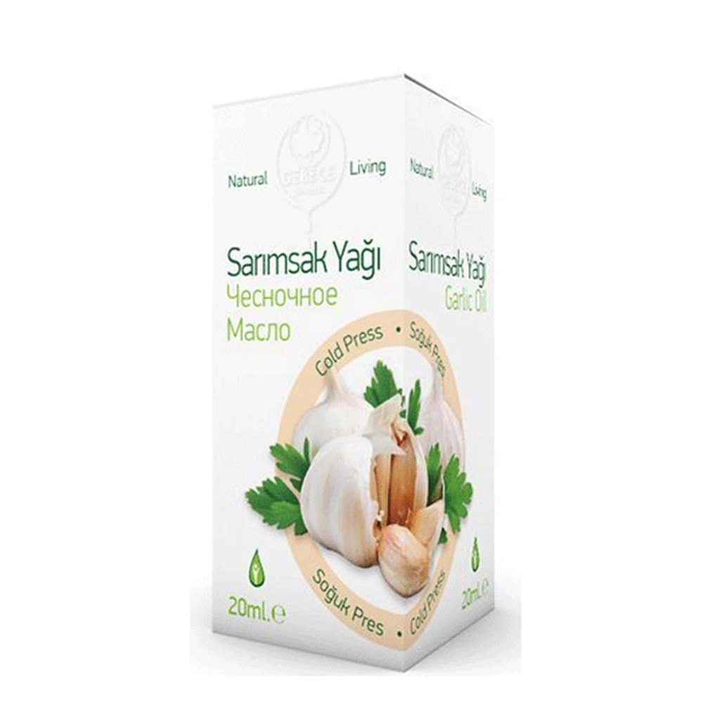 GEBECE BİTKİSEL SARIMSAK YAĞI 20 ML