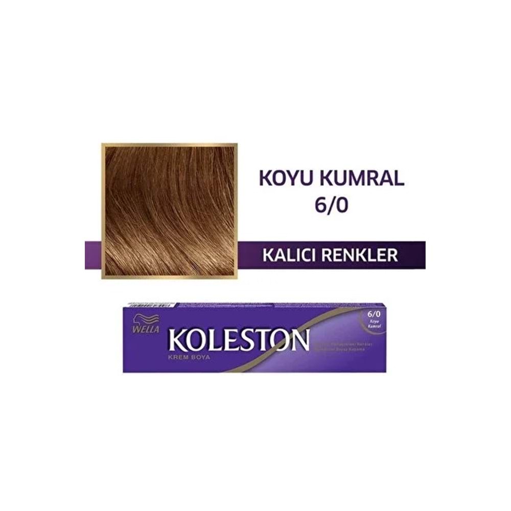 WELLA KOLESTON SİNGLE 6-0 KOYU KUMRAL