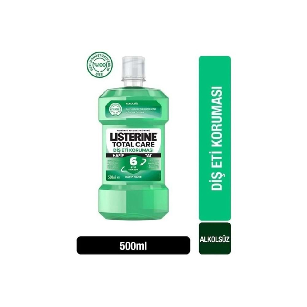 LİSTERİNE DİŞ ETİ BAKIMI HAFİF TAT 500 ML