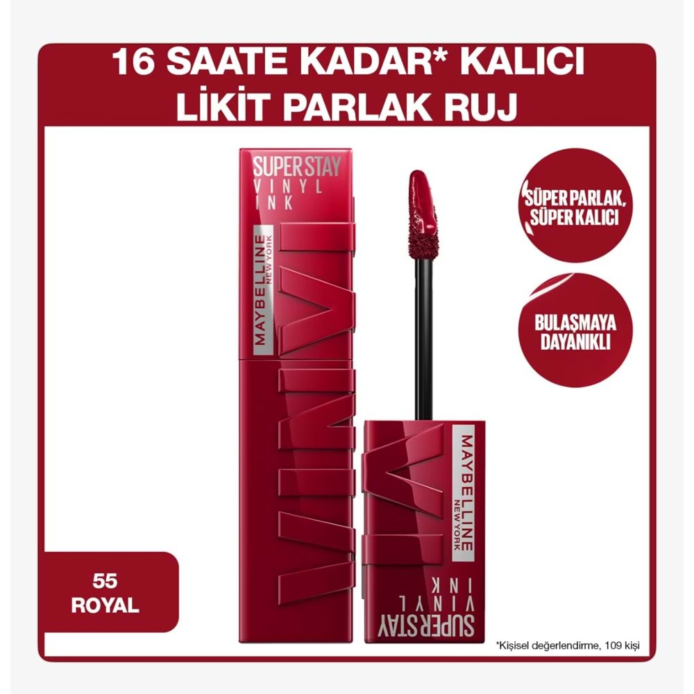 MYB VINYL INK RUJ 55 ROYAL