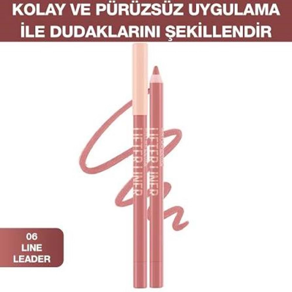 MYB LIFTER LINER DUDAK KALEMİ 6 LINE LEADER