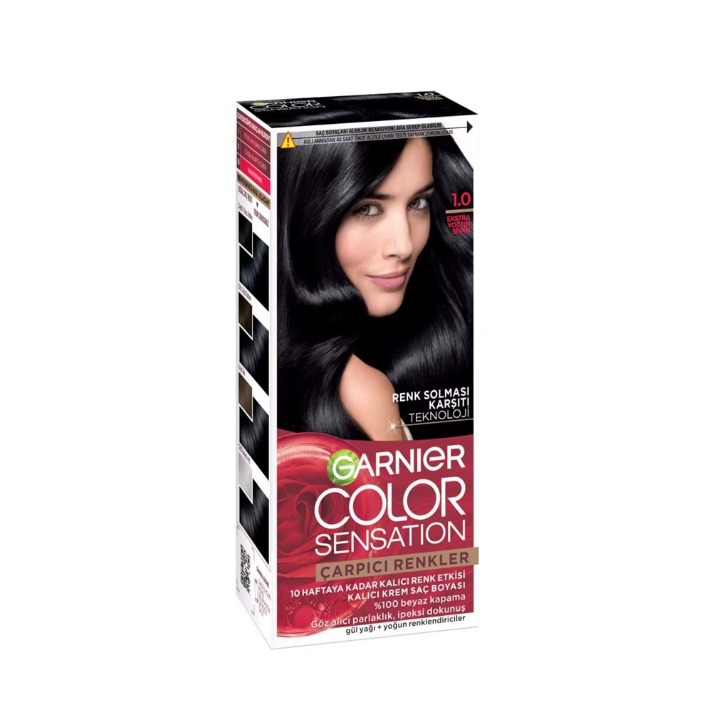 GARNIER COLOR SENSATION 1.0 EXTRA YOĞUN SİYAH