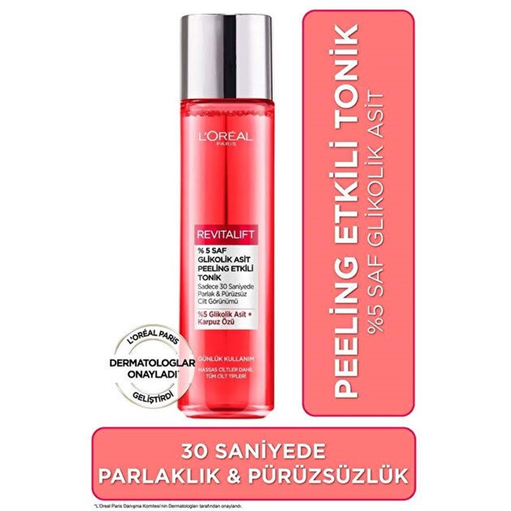 LOREAL SKIN REVITALIFT GLIKOLIK ASİT TONİK
