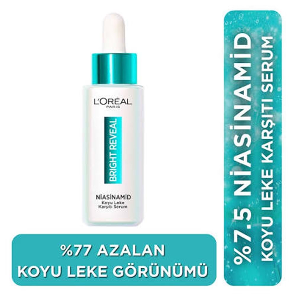 LOREAL SKIN BRIGHT REVEAL NIASINAMIDE SERUM