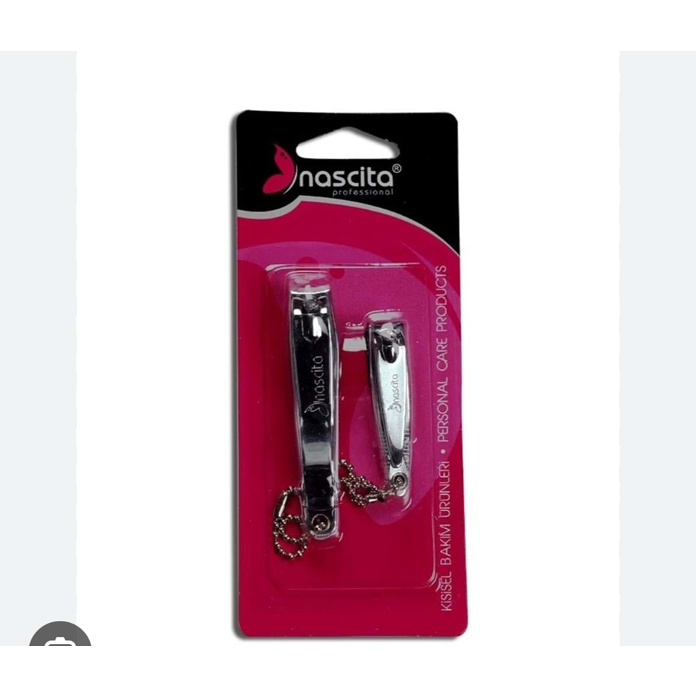 NASCITA PRO 2Lİ EL TIRNAK MAKASI SETİ 01