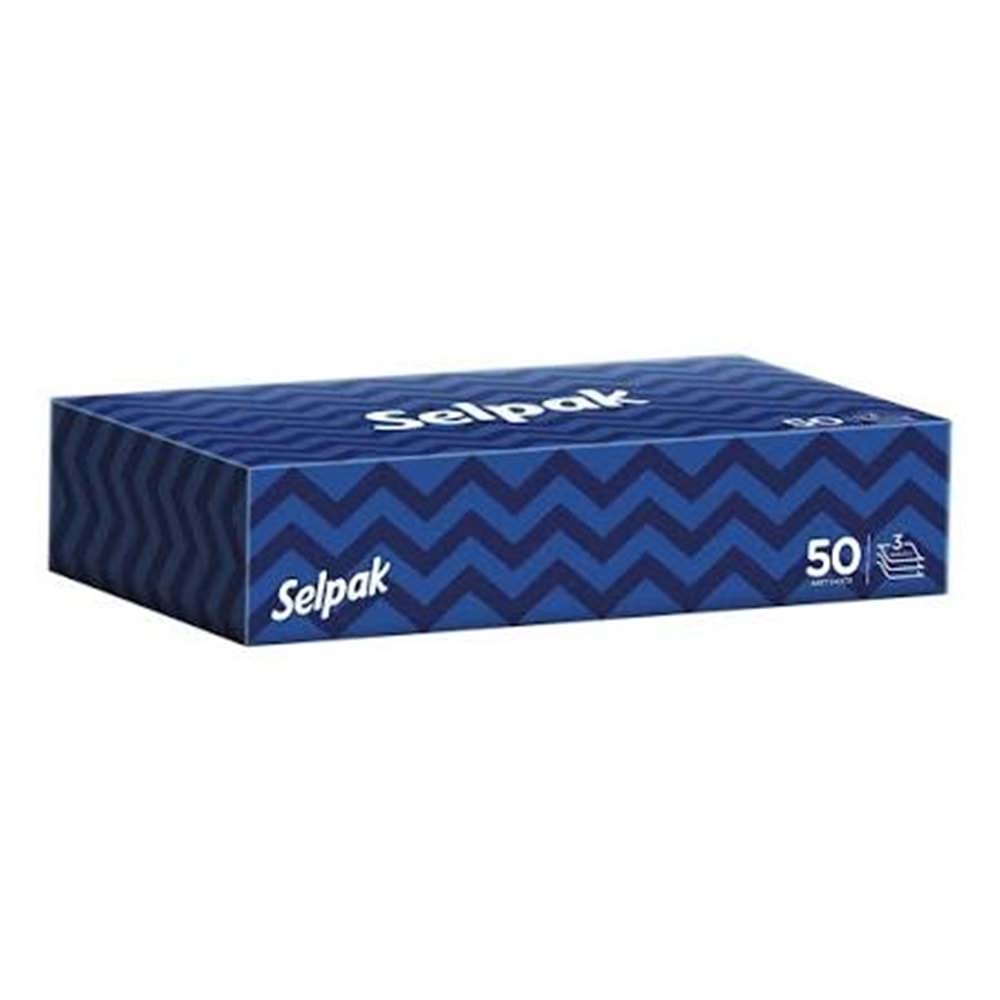 SELPAK KUTU MENDİL 50 ADET