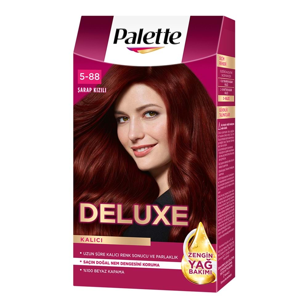 PALETTE DELUXE ŞARAP KIZILI 5-88