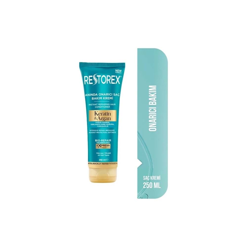 RESTOREX KERATİN & ARGAN SAÇ BAKIM KREMİ 250 ML