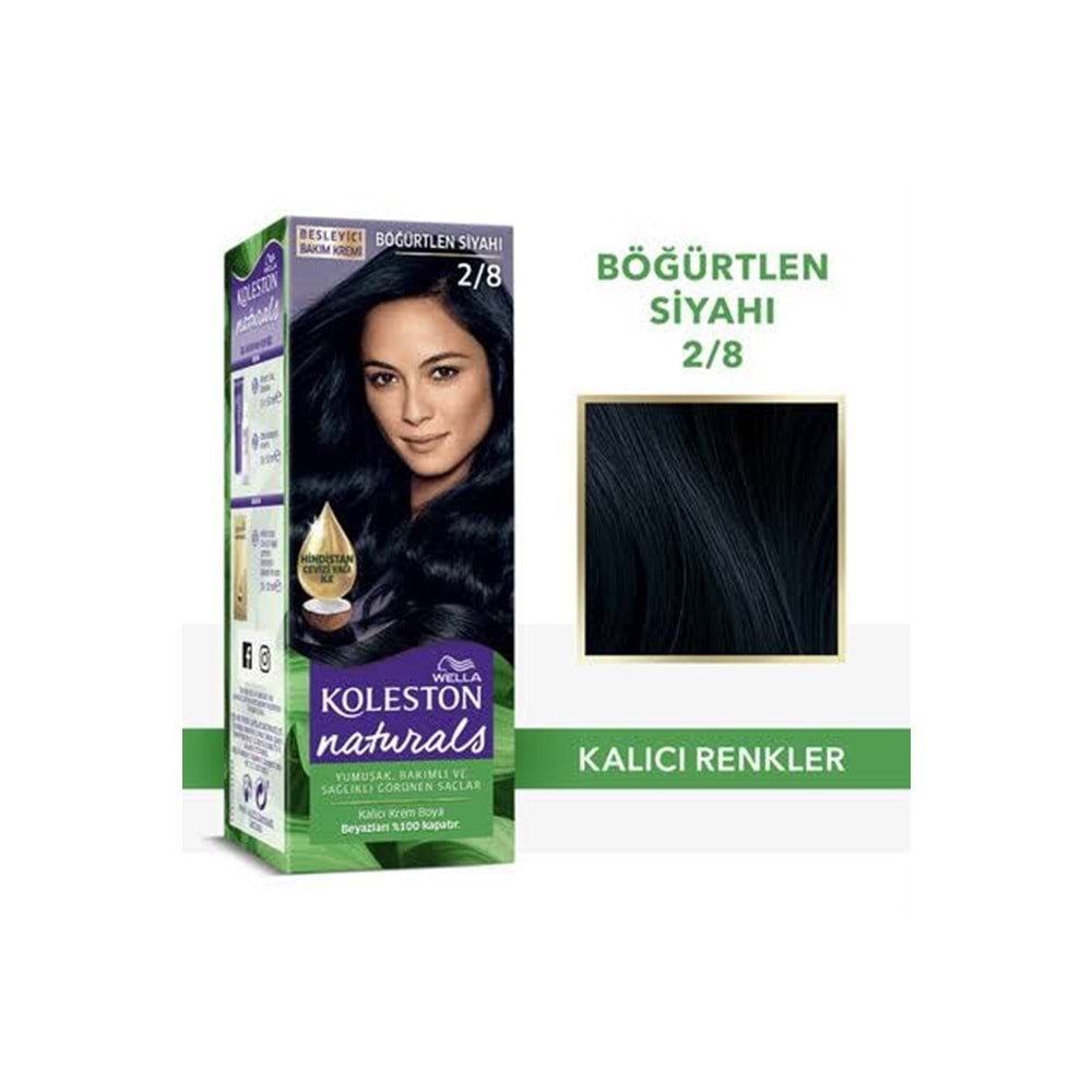 WELLA KOLESTON NATURALS 2-8 BÖĞÜRTLEN SİYAHI