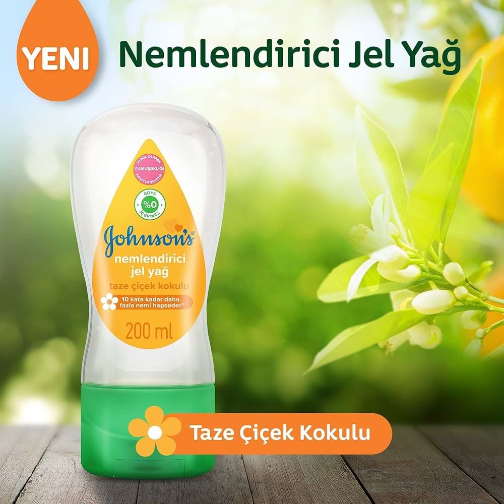 JOHNSONS BABY BLOSSOM OIL JEL 200 ML