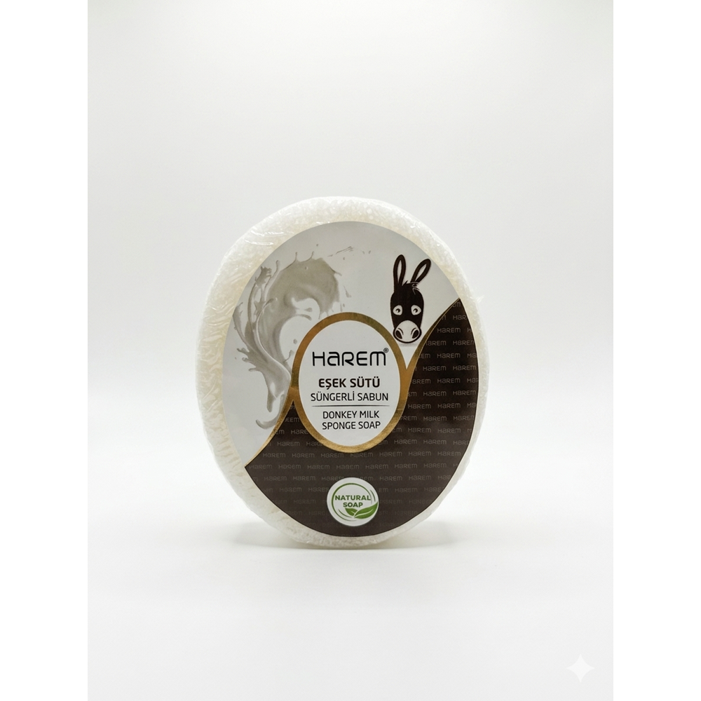 HAREMS EŞEK SÜTÜ SÜNGERLİ SABUN 120 GR