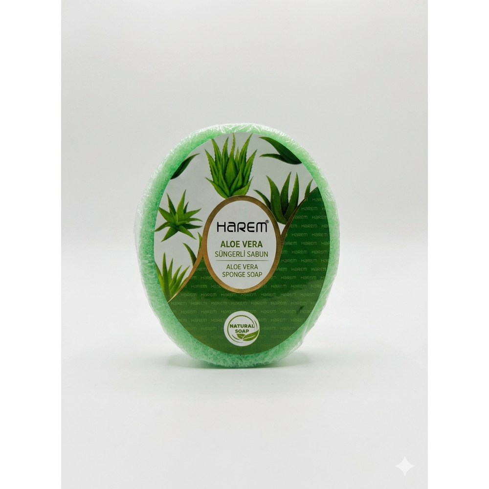 HAREMS ALOE VERA SÜNGERLİ SABUN 135 GR