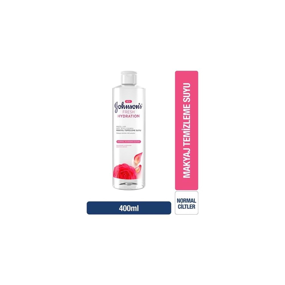 JOHNSONS GÜL SUYU MAKYAJ TEMİZLEME SUYU 400 ML