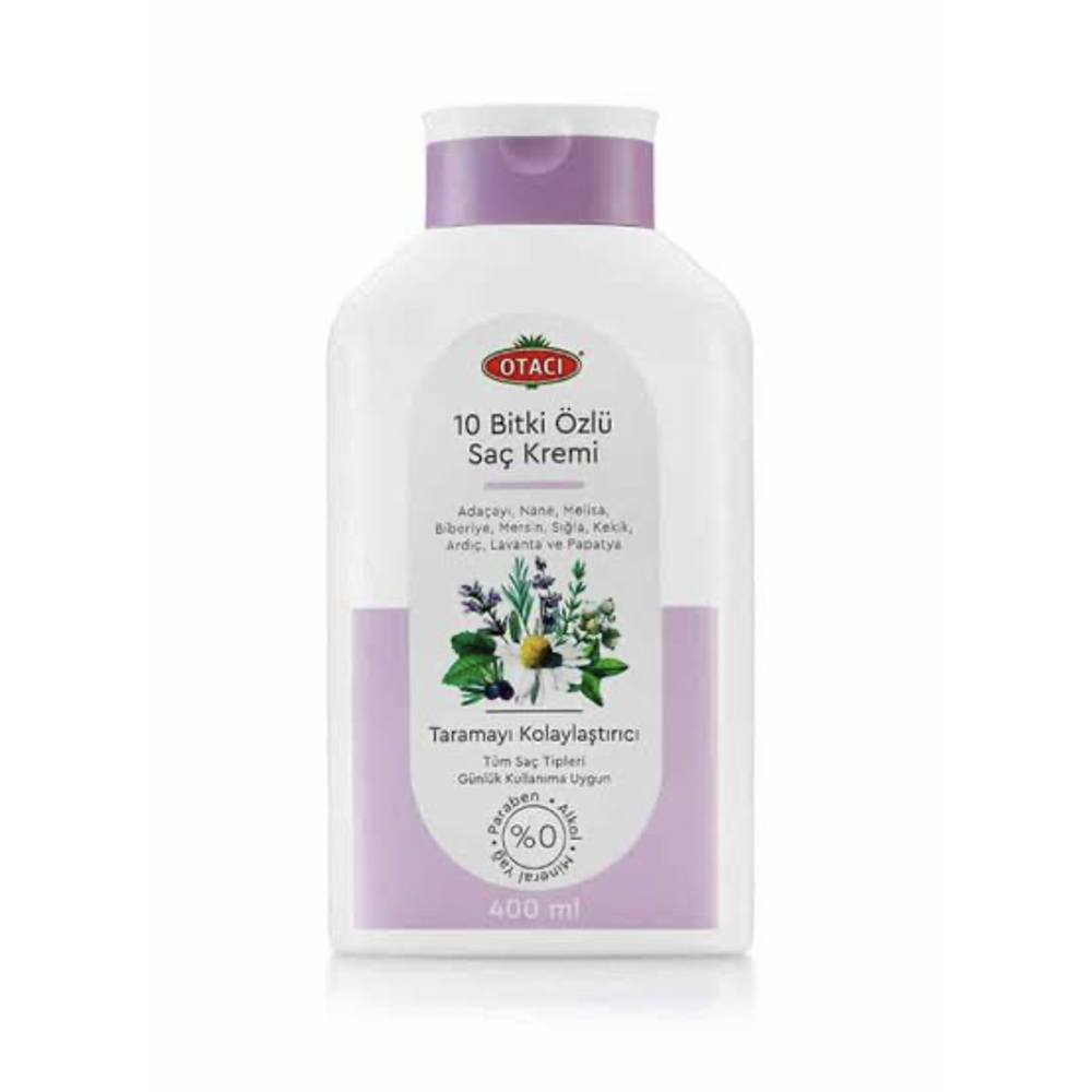 OTACI 10 BİTKİ ÖZLÜ SAÇ KREMİ ONARICI 400 ML