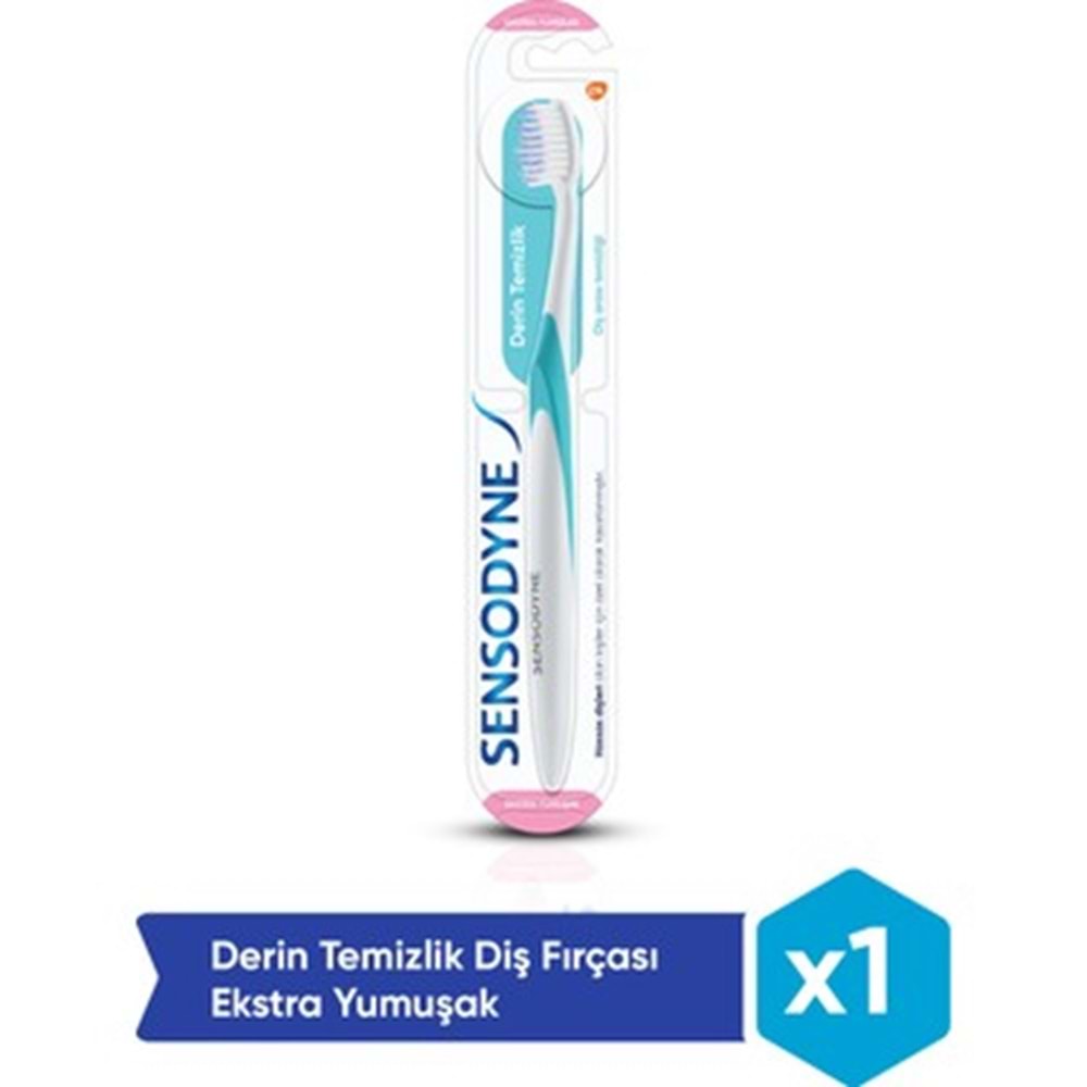 SENSODYNE DİŞ FIRÇASI DERİN TEMİZLİK EXTRA YUMUŞAK