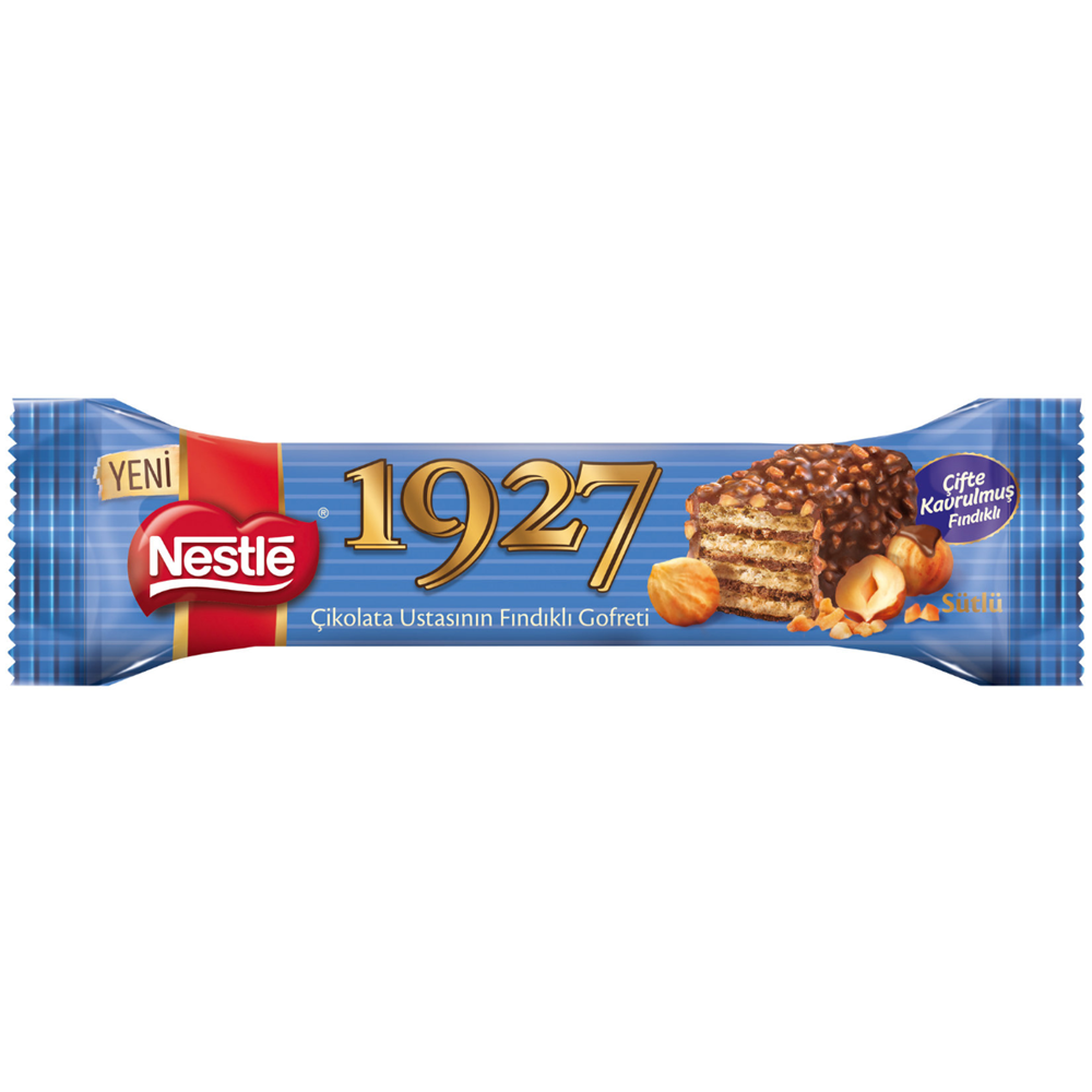 NESTLE 1927 ÇİFTE KAVRULMUŞ FINDIKLI GOFRET