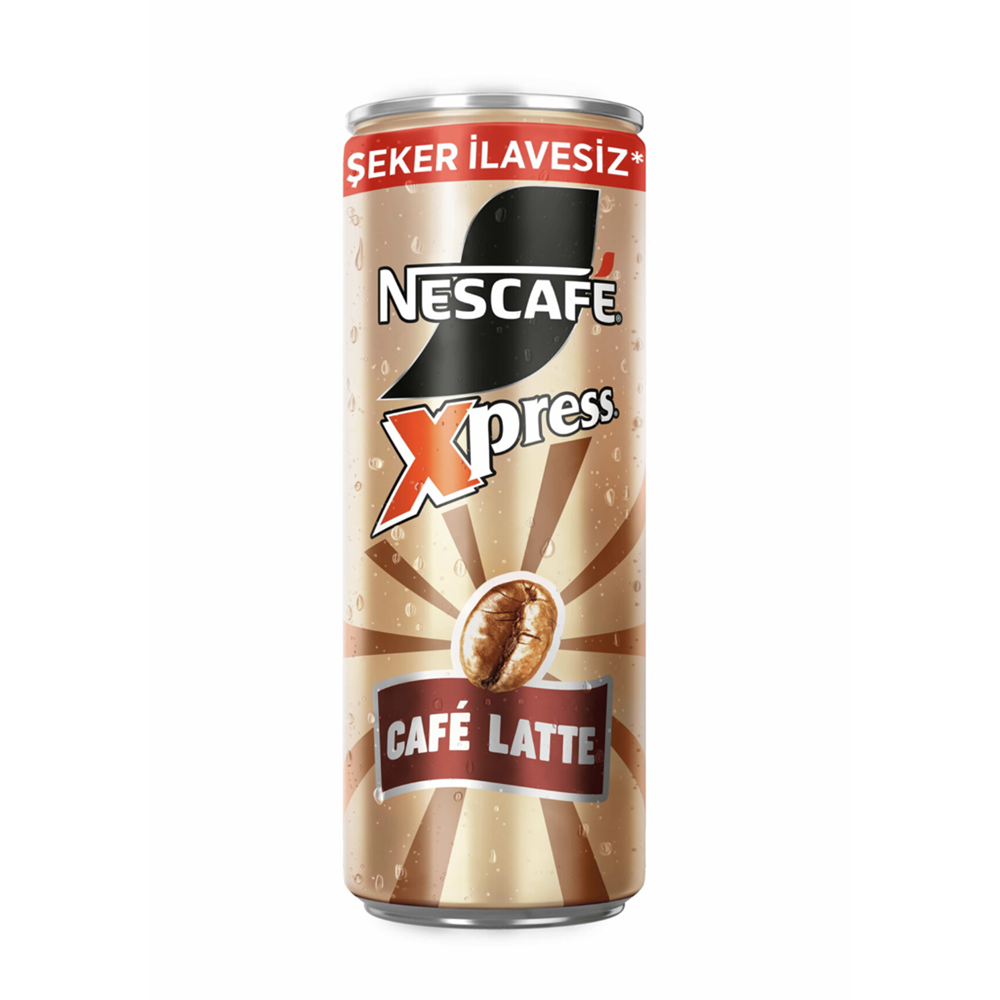 NESTLE NESCAFE XPRESS CAFE LATTE ŞEKERSİZ 250 ML