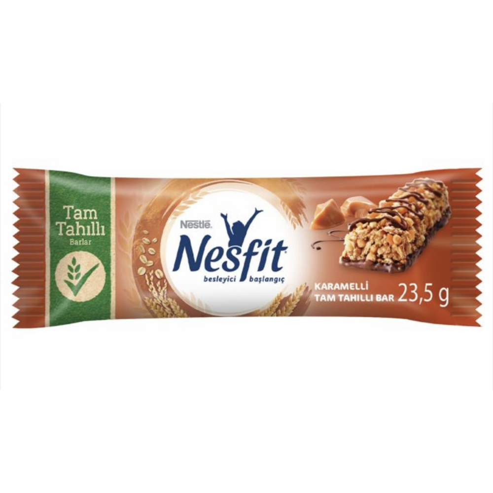 NESLE NESFİT KARAMELLİ TAM TAHILLI BAR