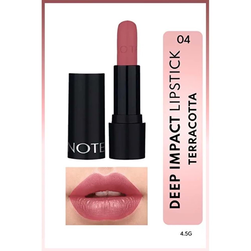 NOTE DEEP IMPACT LIPSTICK NO 04