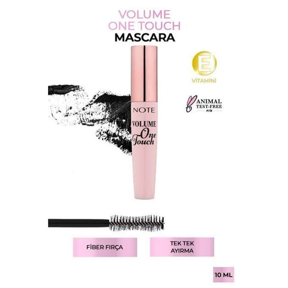 NOTE VOLUME ONE TOUCH MASCARA