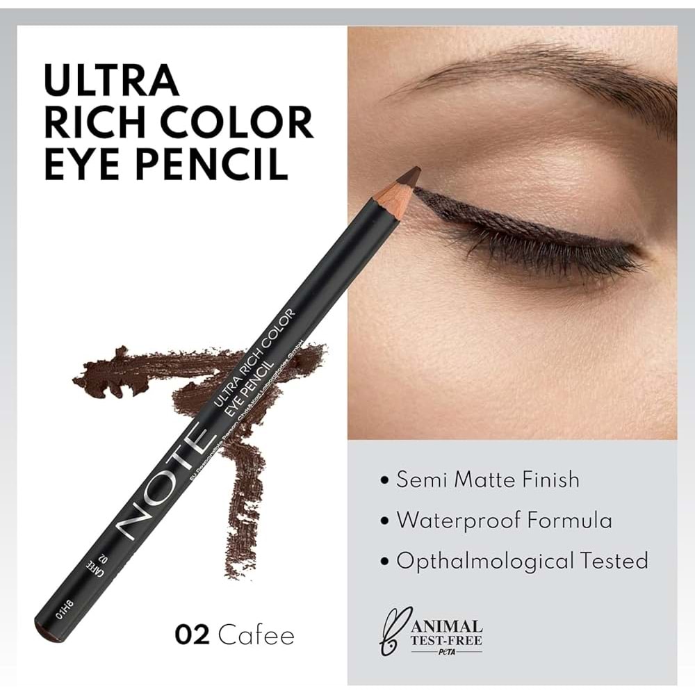 NOTE ULTRA RICH COLOR EYE PENCIL NO 02
