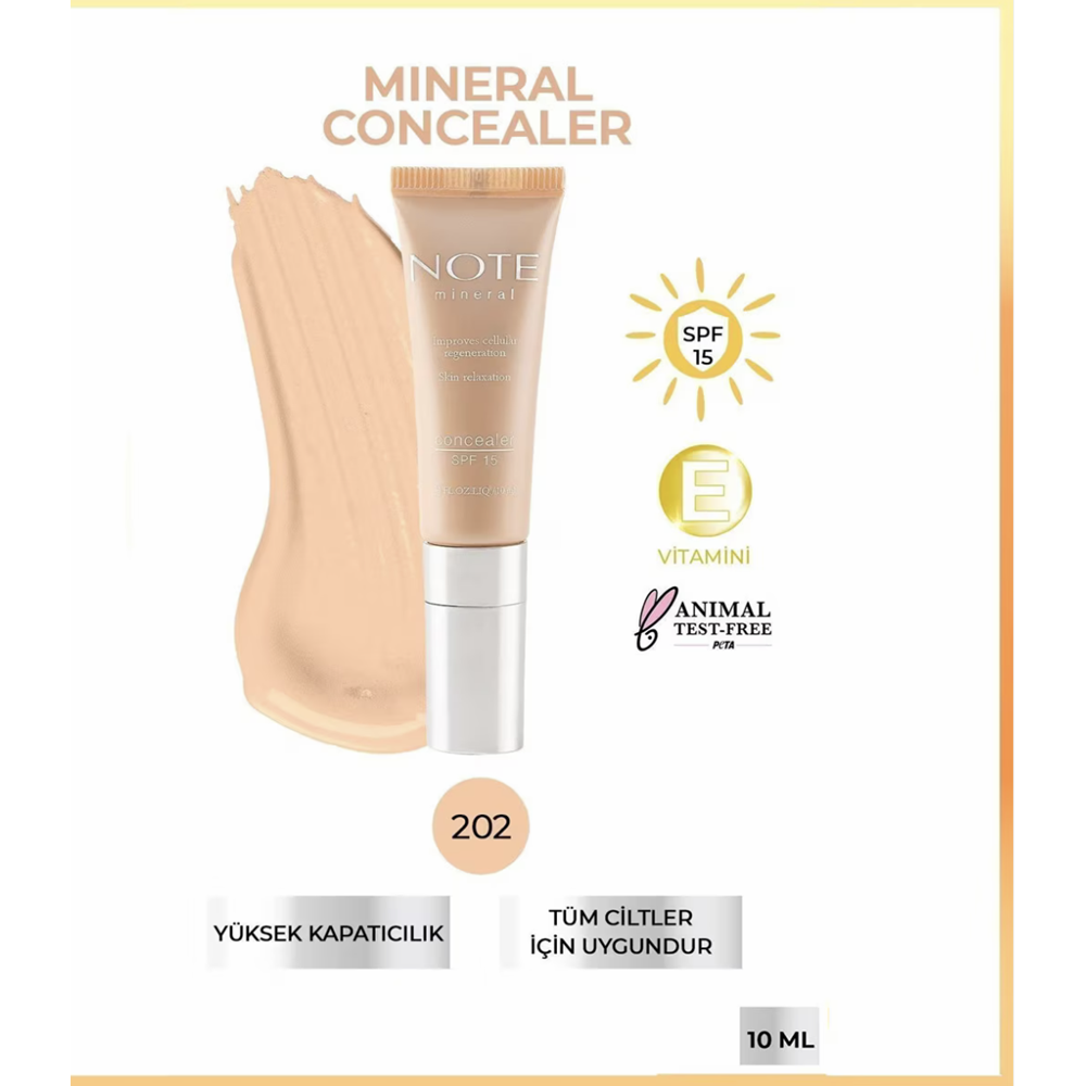 NOTE MİNERAL CONCEALER NO 202