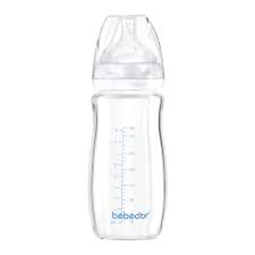 BEBEDOR ISIYA DAYANIKLI CAM BİBERON 260 ML