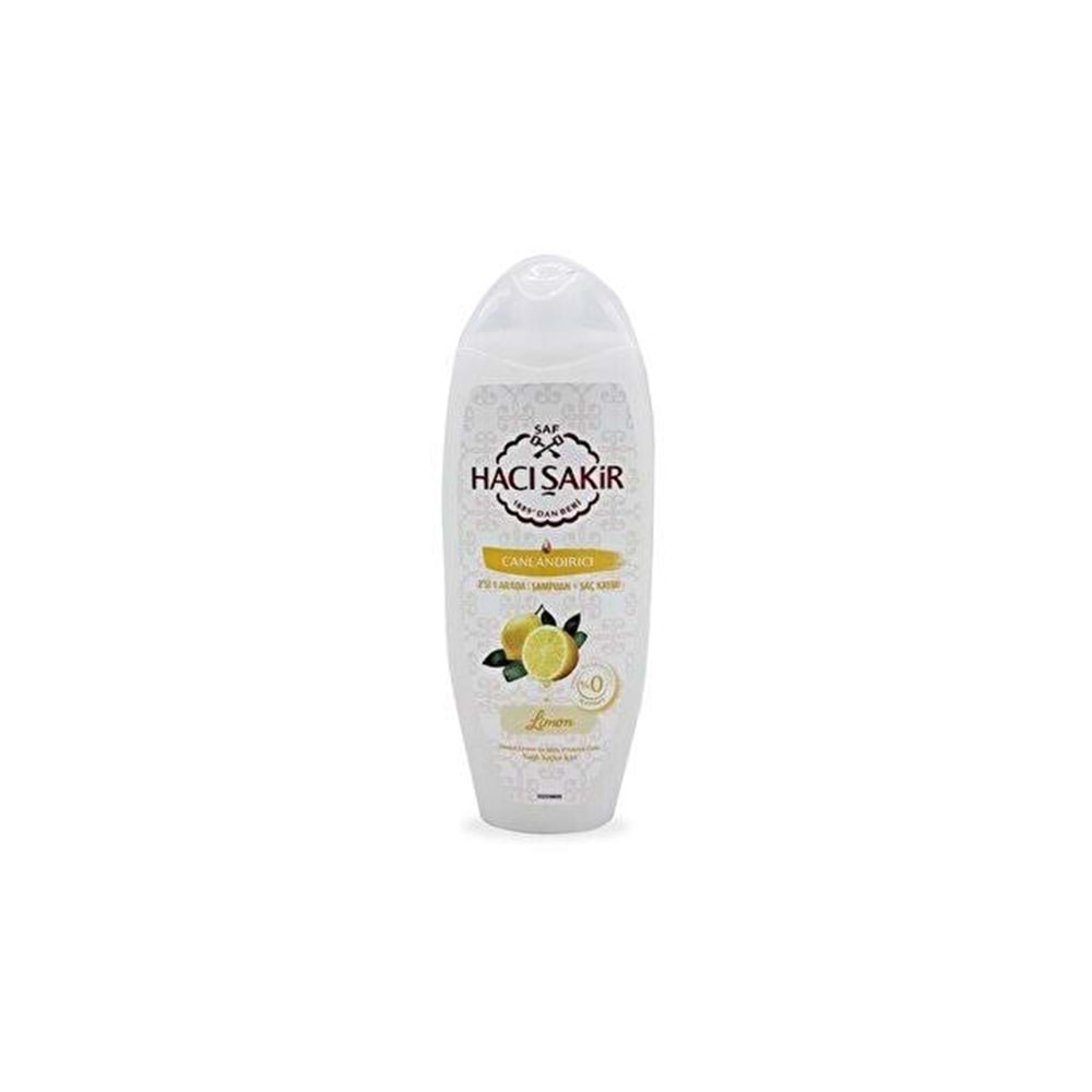 HACI ŞAKİRLİMON 2 IN 1 ŞAMPUAN 500 ML