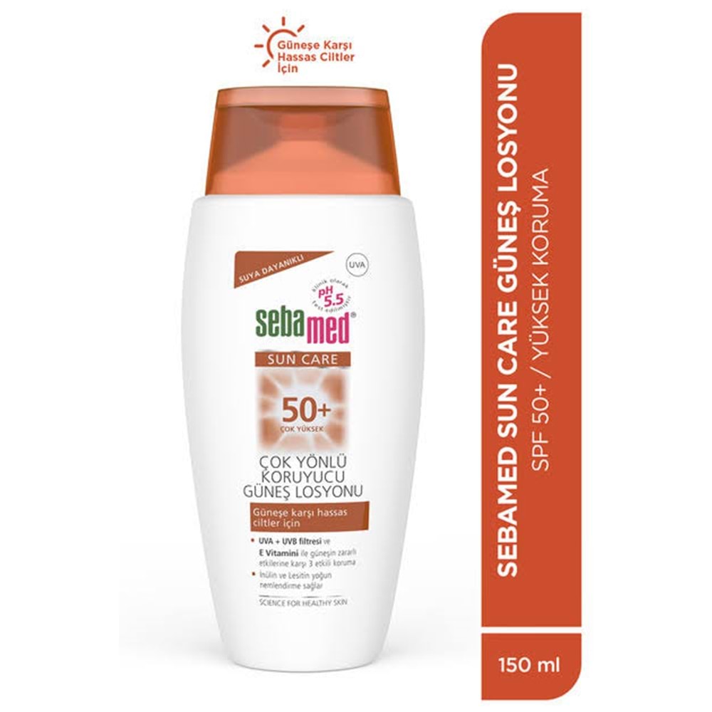 SEBAMED SUN CARE 50 SPF GÜNEŞ KORUYUCU LOSYON 150 ML