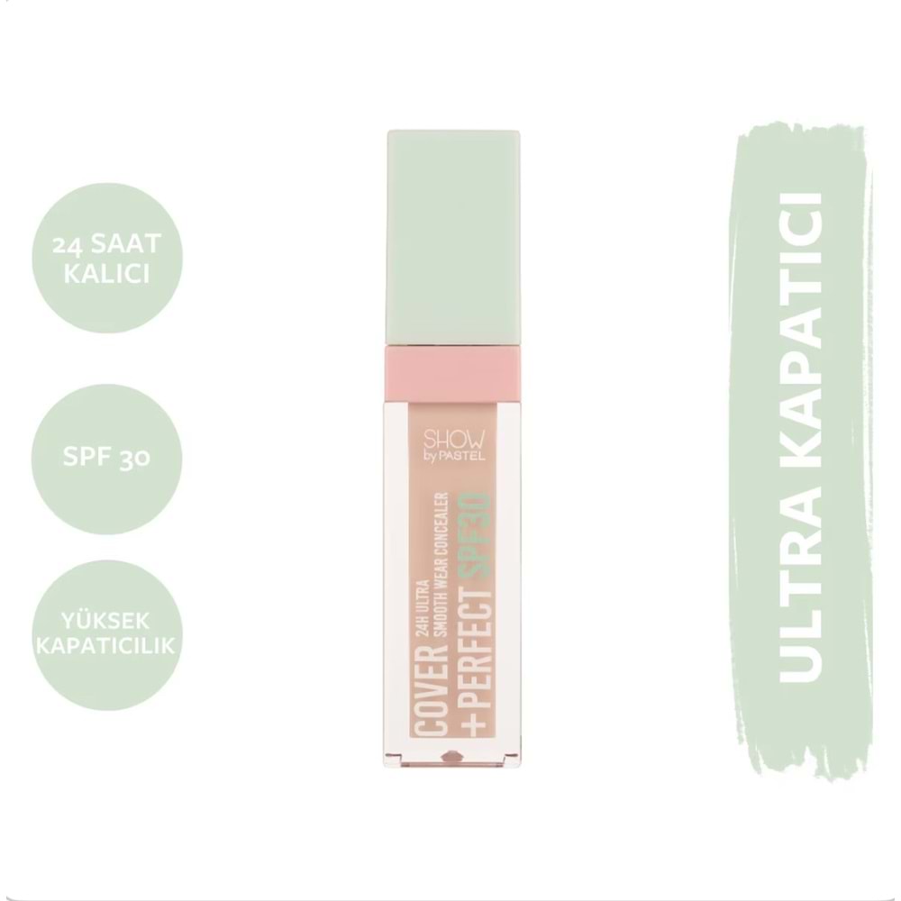 SHOW BY PASTEL COVER PERFECT SPF 30 CONCEALER 302