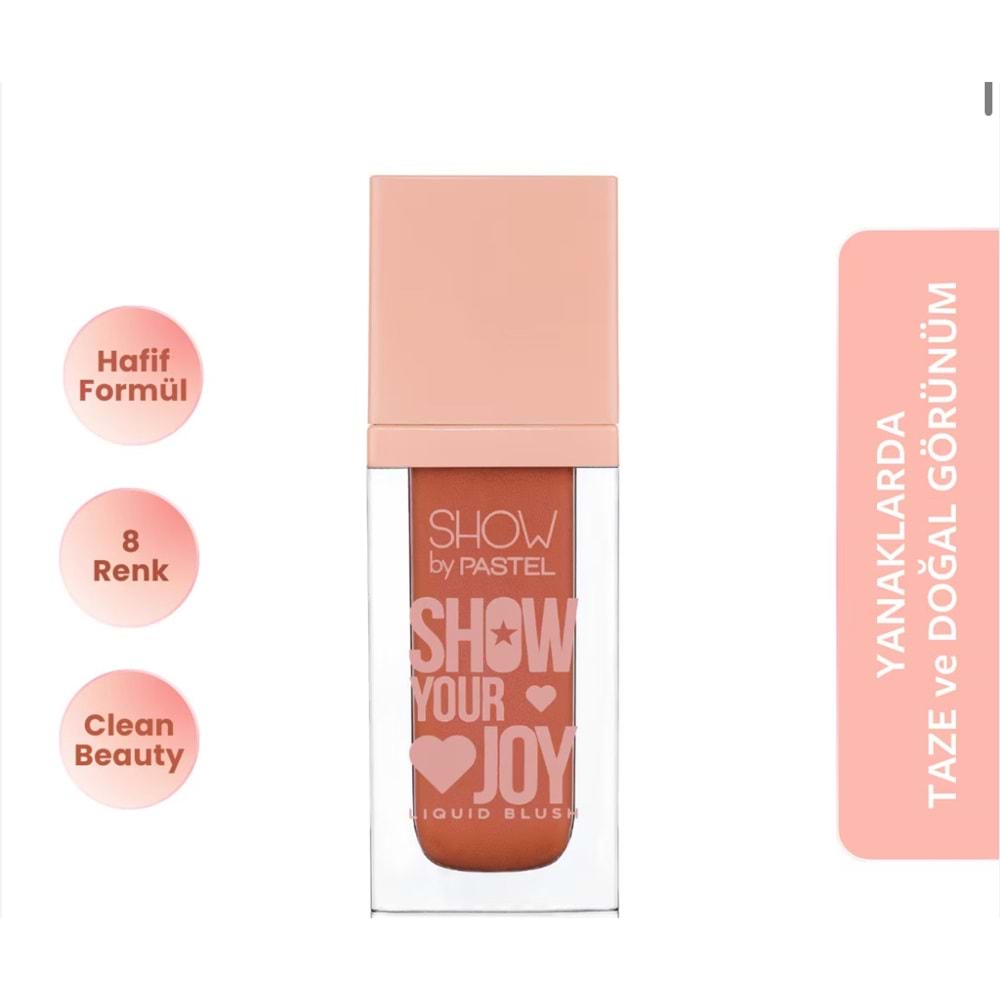 SHOW BY PASTEL SHOW YOUR JOY LIQUID BLUSH 57