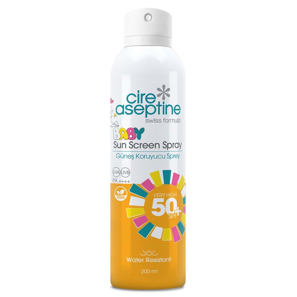 CİRE ASEPTİNE 50 SPF BABY GÜNEŞ KORUYUCU SPREY 200 ML