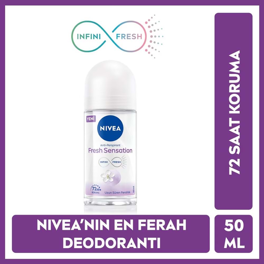 NIVEA FRESH SENSATION KADIN ROLL-ON 50 ML