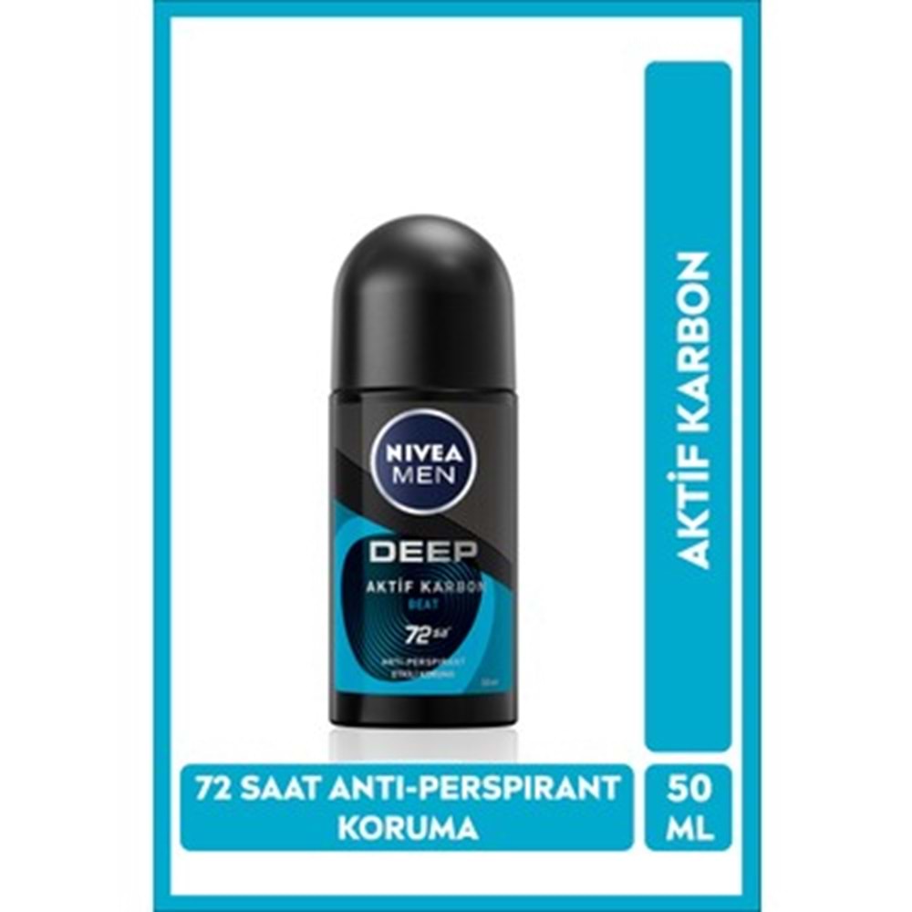 NIVEA MEN DEEP BEAT ROLL-ON 50 ML