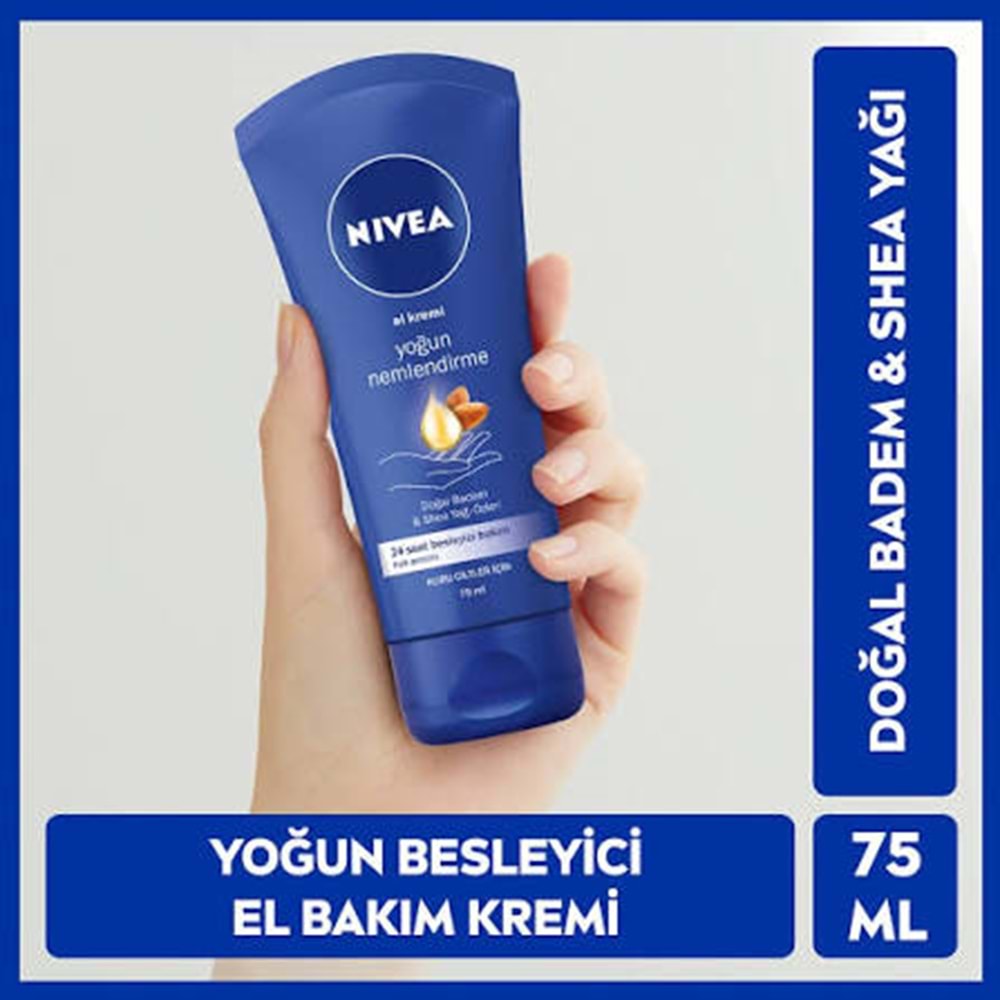 NIVEA EL KREMİ YOĞUN NEMLENDİRME 75 ML