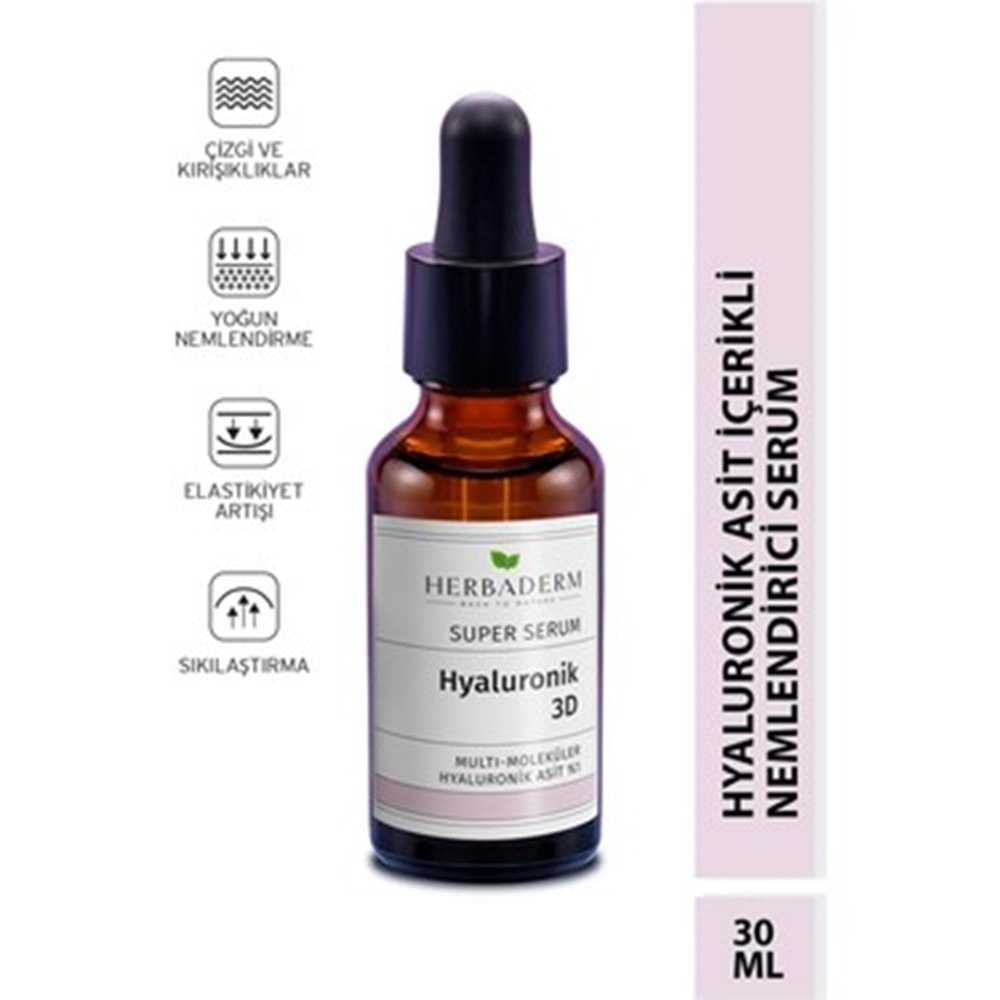 HERBADERM SUPER SERUM HYALURONIK3D 30 ML