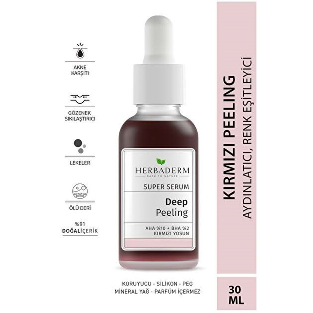 HERBADERM SUPER SERUM DEEP PEELING 30 ML