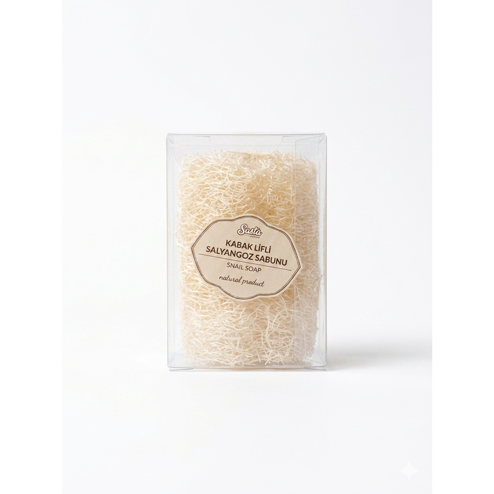 SASTA KABAK LİFLİ SALYANGOZ SABUNU 110G