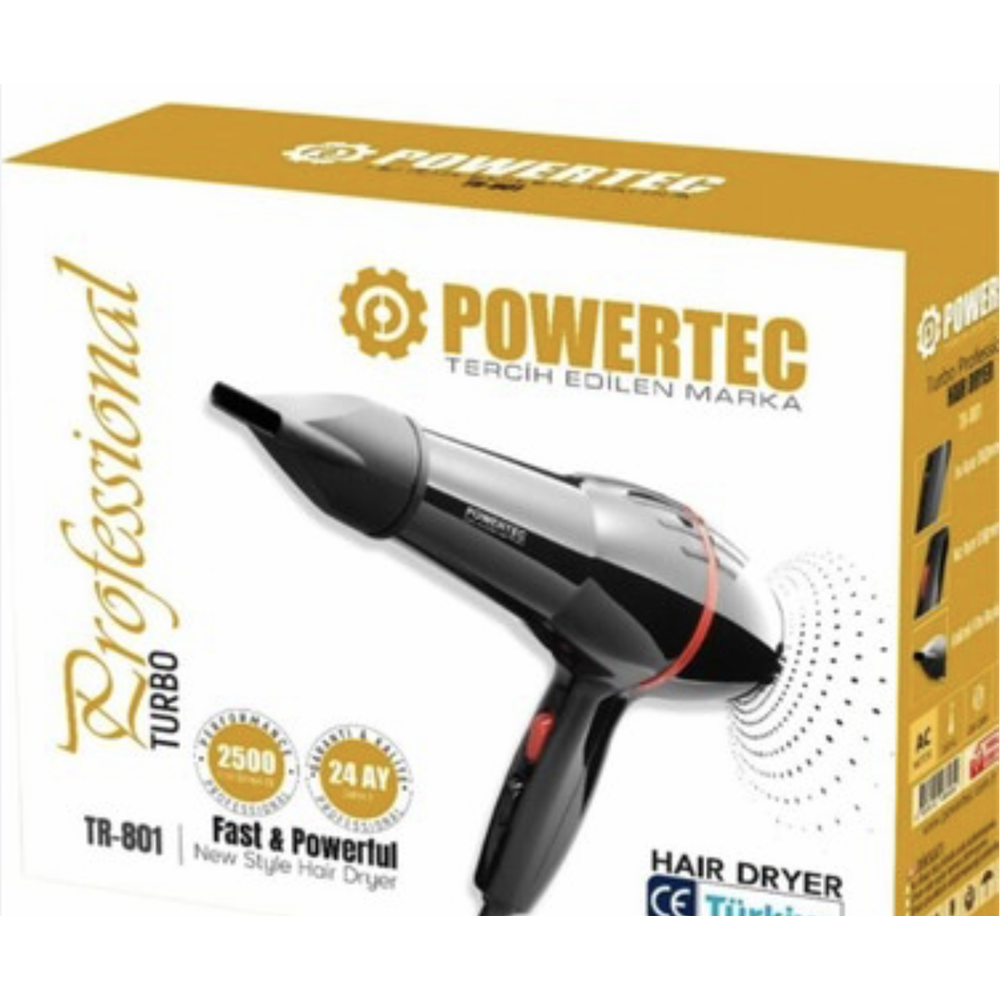 POWERTEC TR 801 FÖN MAKİNESİ