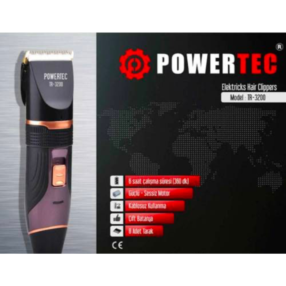 POWERTEC TR 3200 TRAŞ MAKİNESİ