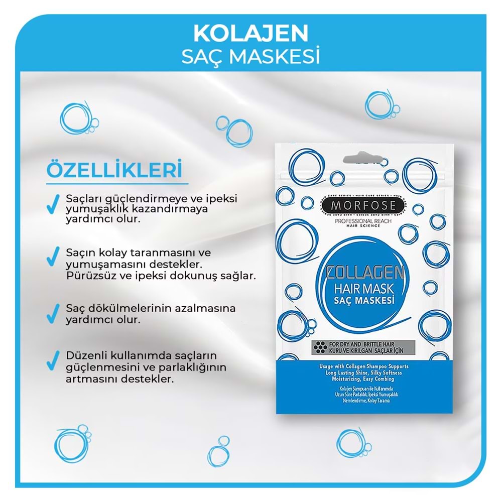MORFOSE COLLAGEN SAÇ MASKESİ 25 ML